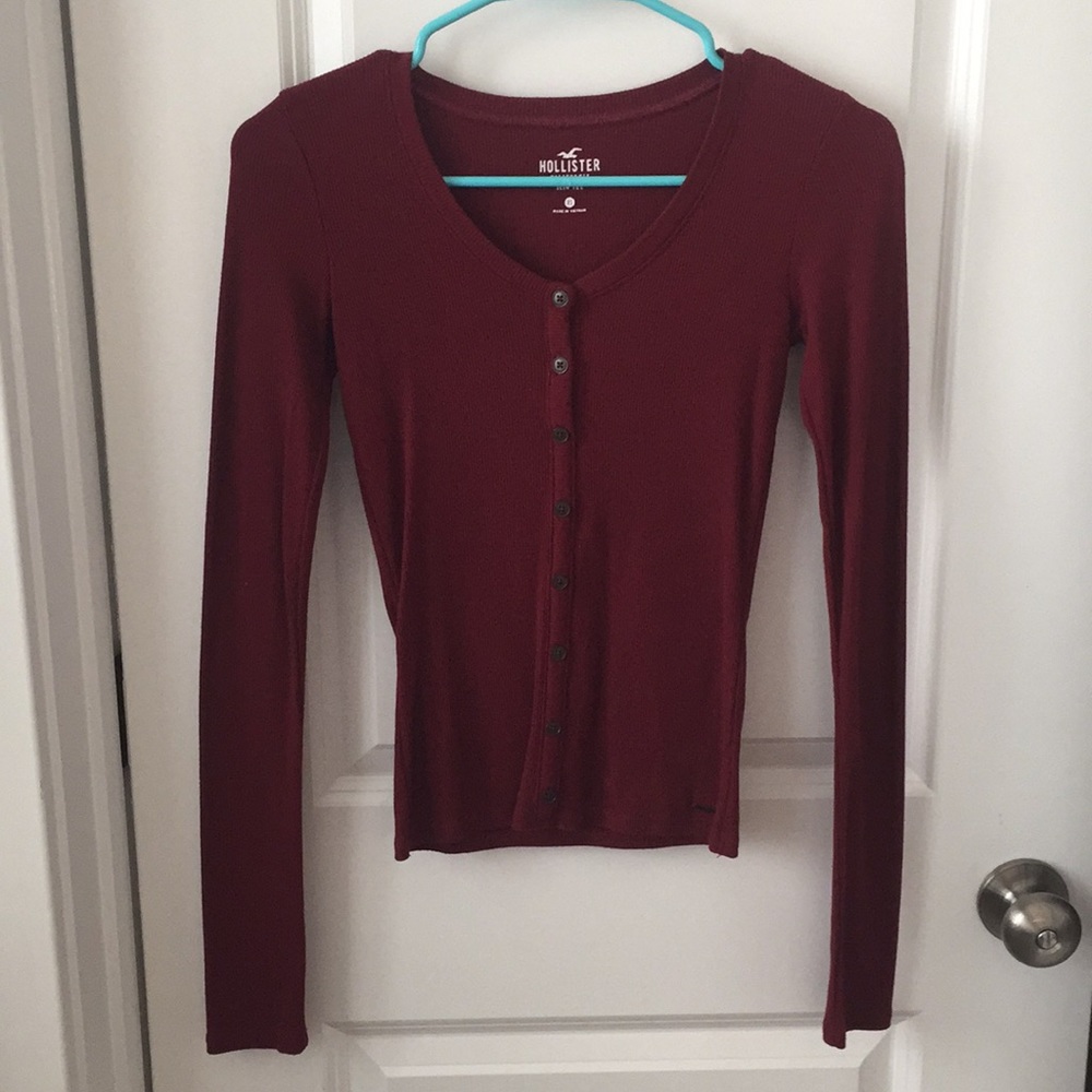 Women’s Hollister Tight Fitted Long Sleeve Shirt
